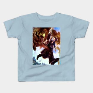 Songbird Grabbing Booker Bioshock Infinite Kids T-Shirt